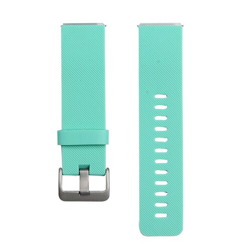 Silicone Rrubber Strap Watchband for Fitbit Blaze Band Replacment Wristband Belt for Correa Fitbit Blaze Bracelet Small Large: Teal / Small