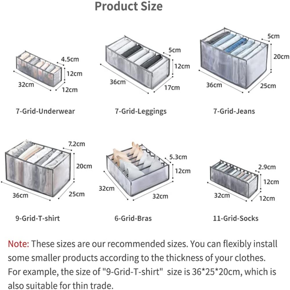 Unterwäsche Bh Veranstalter Lagerung Kasten Höschen Socken Lagerung Boxen Kleiderschrank Kleidung Organizer Schubladen Separator Boxen