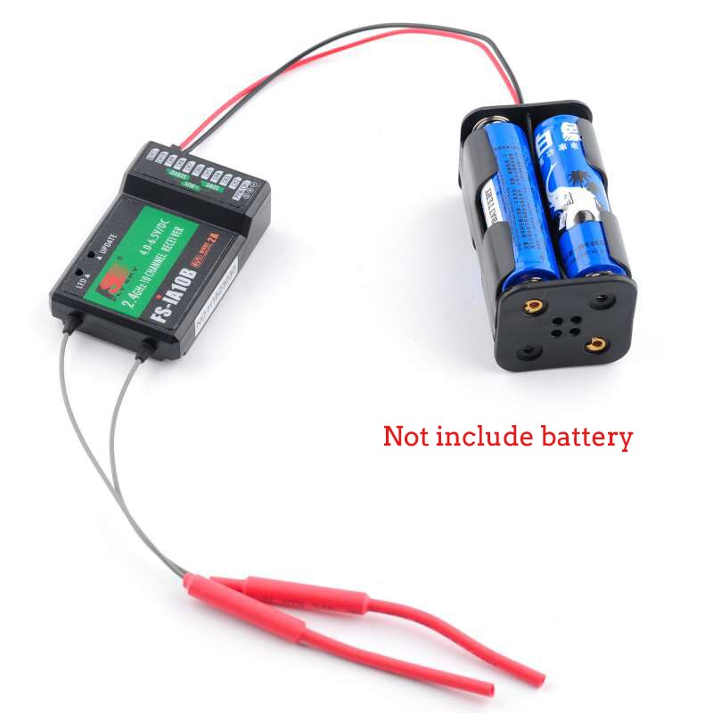 RCmall FS-iA10B Receiver 2.4G 10CH PPM Output Compatible for Flysky FS-i6 FS-i6S FS-i10 Transmitter