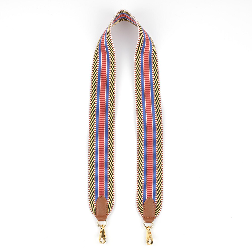 Canvas Brede Schouderbanden Mode Tas Riemen Lady Vervanging Bandjes Verwijderbare Handtas Vrouwen Tas Accessoires: yellow