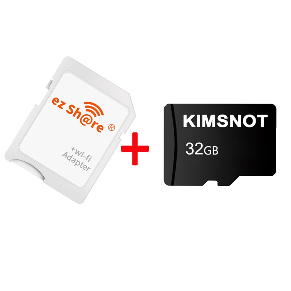 Kaart Voor Smartphone/Tv Ezshare 8Gb 16Gb Draadloze Wifi Sd Card Tf Microsd Kaart Naar Sd-kaart adapter Ondersteuning 8Gb 16Gb 32Gb Micro Sd
