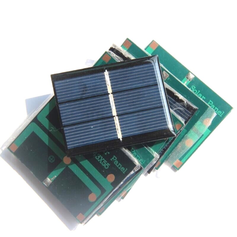 0.4W Draagbare Zonnepaneel Outdoor Fexible Charger Solar Batterij Gebruikt Voor Home Verlichting Mini Zonnecellen