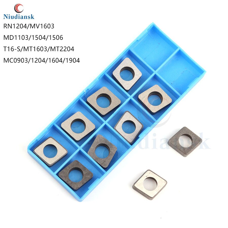MC0903 MC1204 MC1604 1904 MD1103 MD1504 1506 MV1603 T16-S MT1603 MT2204 RN1204 Shim Draaibank Accessoires Carbide Mes Pad