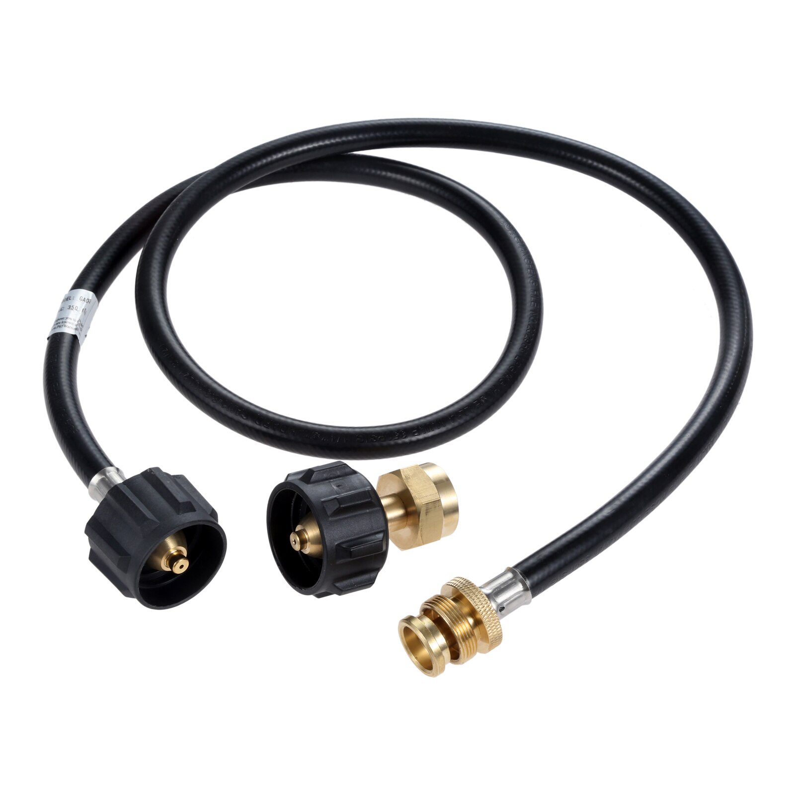 Propane Refill Adapter with Hose Replacement for QCC1/Type1 Tank Connects 1 LB Bulk Portable Appliance to 20 lb Propane Tank