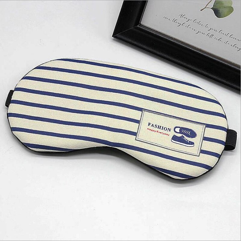 Sleeping Mask Natural Sleeping Eye Mask Eyeshade Cover Shade Eye Patch Travel Relax Sleeping Women Men Soft Blindfold Eyepatch