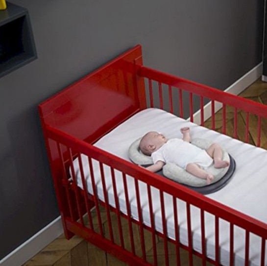 Baby stereotyper pude spædbarn nyfødt anti-rollover madras pude i 0-12 måneder baby sovepositionering pad vatpude