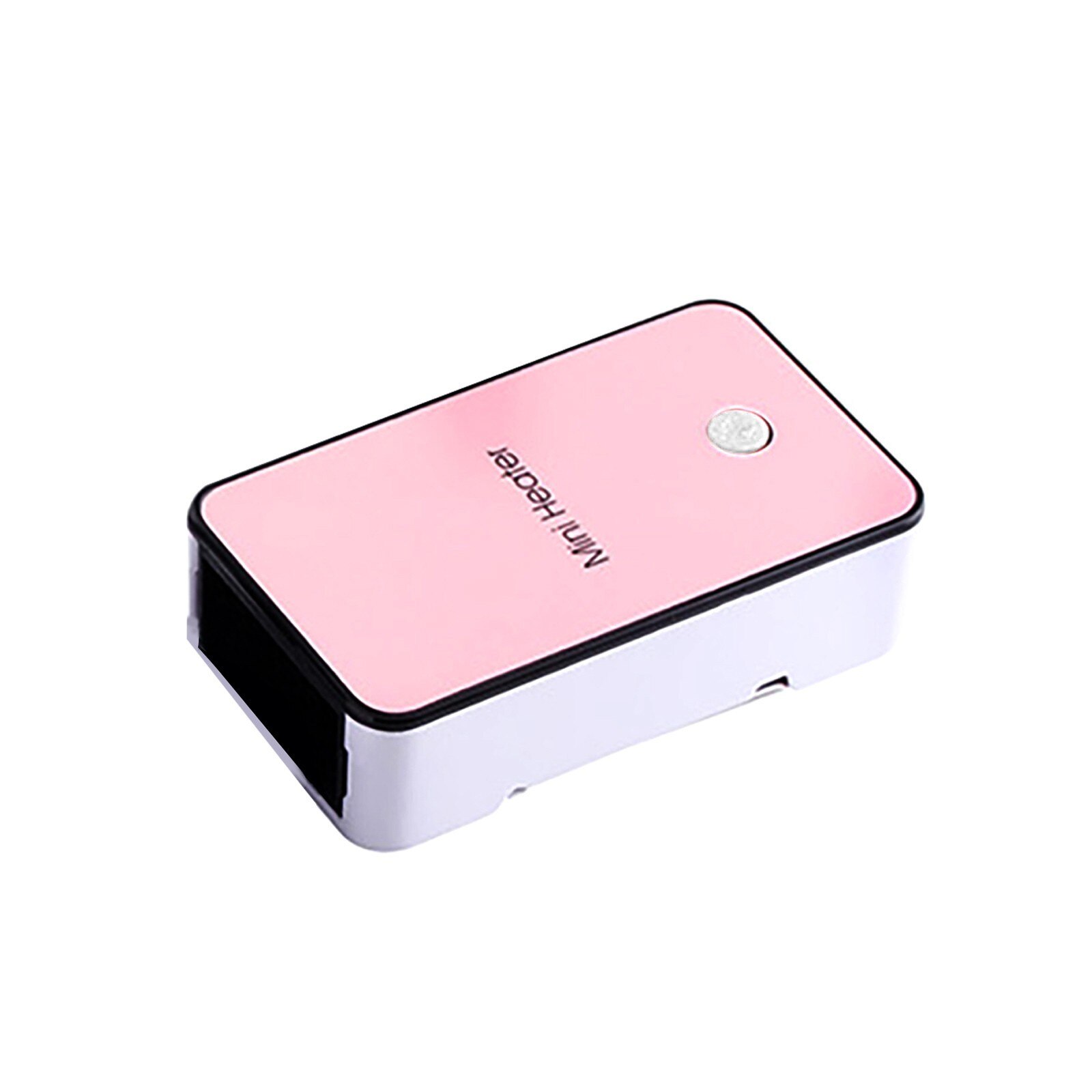 Desktop Mini Heating Air Heater Cartoon Personal Mini Space Heater Fan Portable Electric Home Office Indoor Use: Pink
