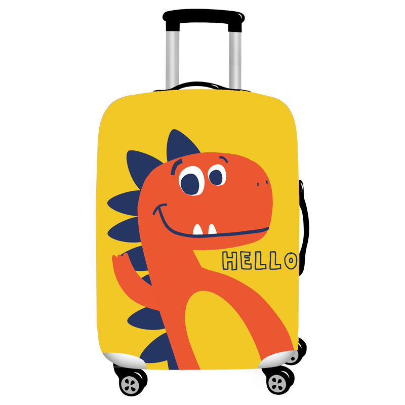 Cartoon Bagage Case Cover, Reizen Accessoires Voor 18-32 Inch Koffers, Bagage Kofferbak Elastische Beschermhoes, trolley Stofkap