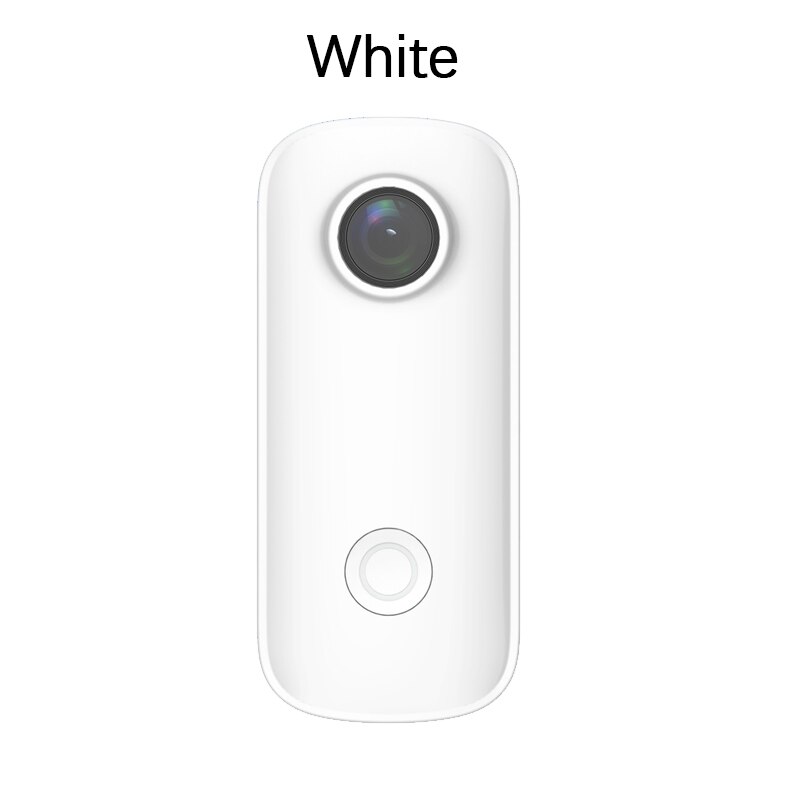SJCAM C100 Mini caméra pouce 1080P 30FPS H.265 12MP NTK96672 2.4GHz WiFi 30M étanche Action sport DV caméra: White
