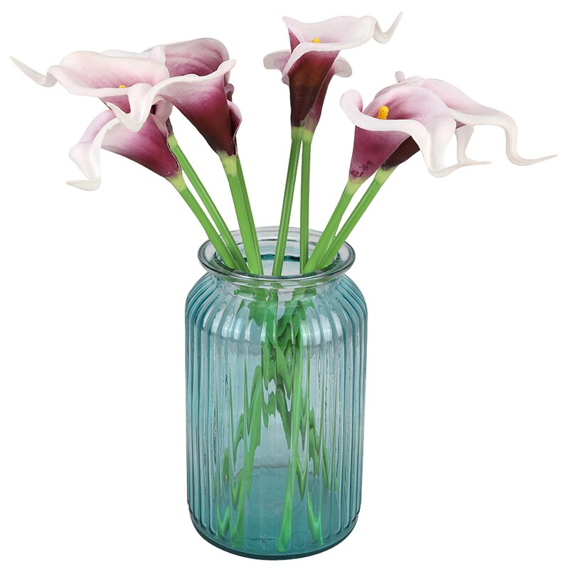 10 Stks Nep Calla Lelie Kunstbloemen Bruiloft Boeket Tafel Arrangementen Party Tuin Indoor Outdoor Decor (H