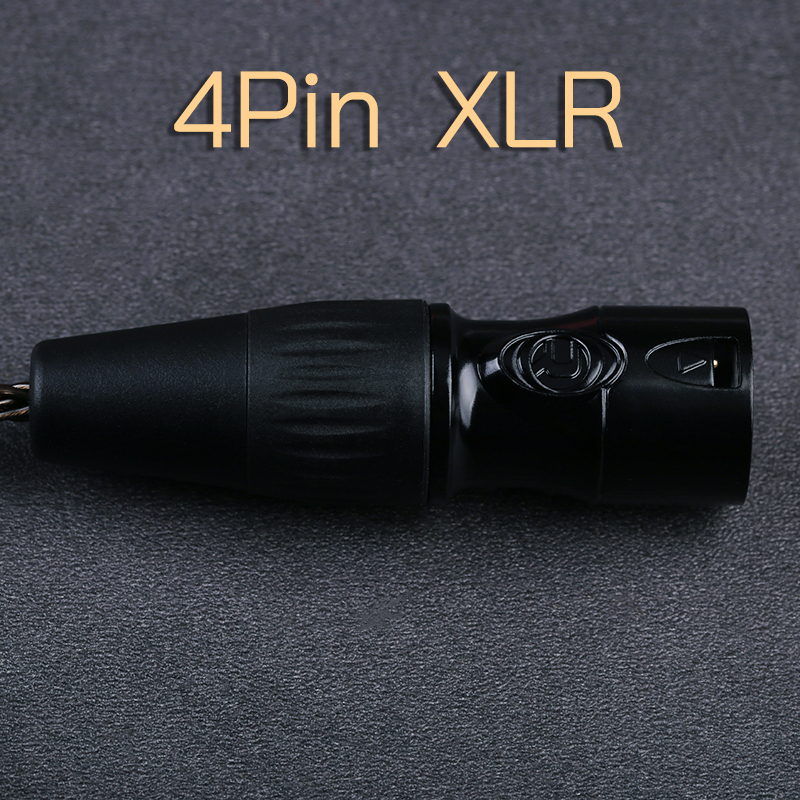 OPENHEART 8 Core Hoofdtelefoonkabel Verzilverd Koper XLR 4.4mm 2.5mm 6.35mm Kabel Voor Sennheiser HD599 HD569 HD 560 S HD559: XS / Sneeuw
