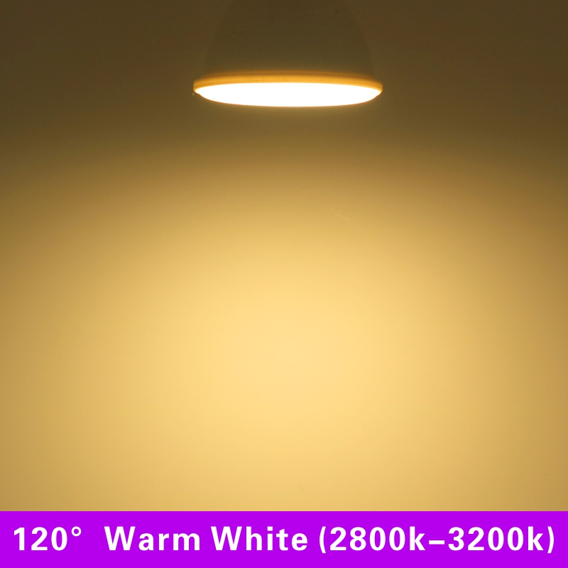 Bombilla LED MR16 GU10 GU5.3 E27 E14 Lampada Led 6W AC 220V-240V 24/120 grados Bombillas lámpara LED foco foco: RGB / 32 W