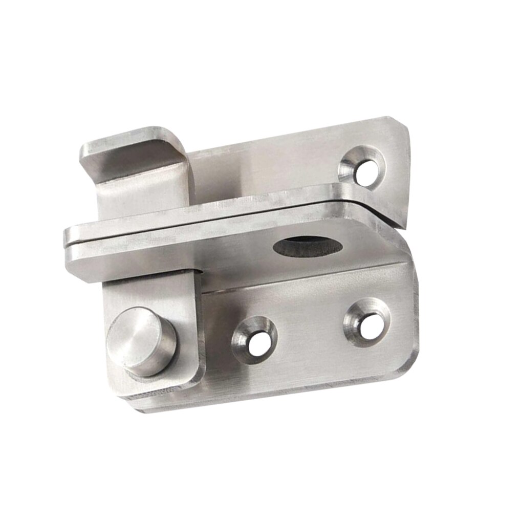 Door Latch Stainless Steel Thicken Gate Lock Security Toilet Timber Door Bolt