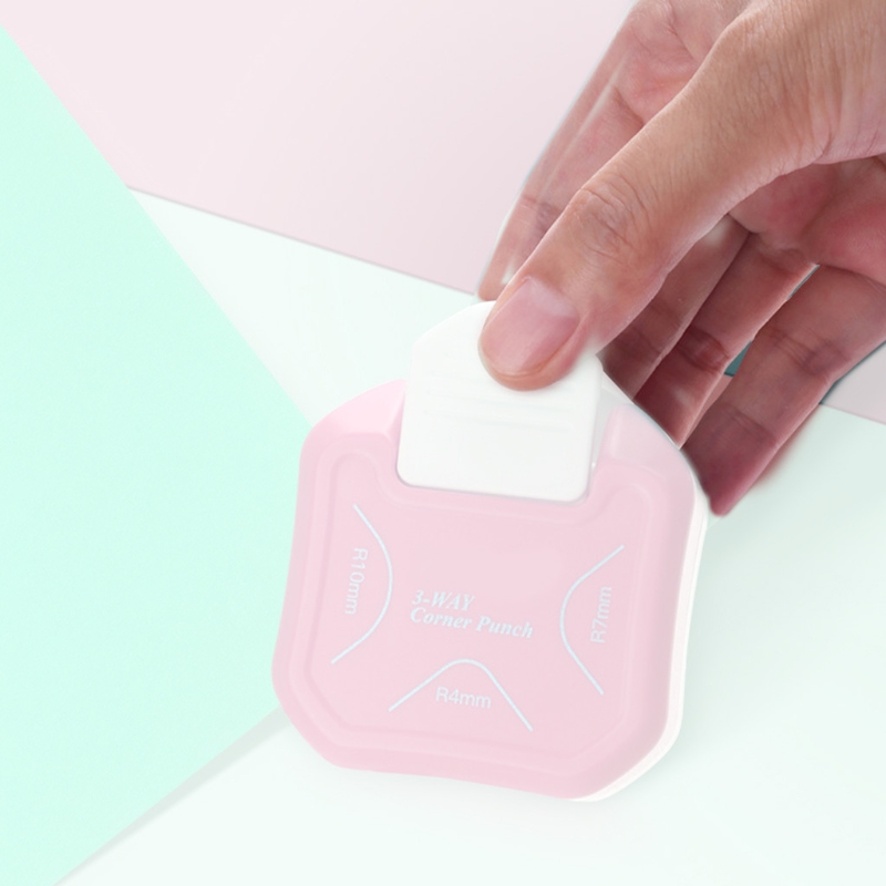 0.4mm Mini Corner Rounder Punch 3 Way Corner Cutter Rounder Tool