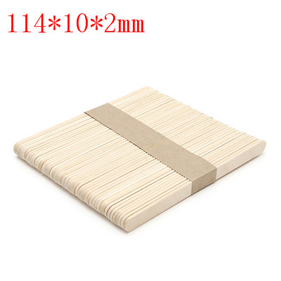 50Pcs DIY Ice Cream Stick Wooden Kids Hand Crafts Art Cake Making Children -P101