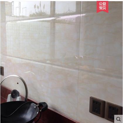 Kitchen oil-proof stickers self-adhesive cabinet transparent film high temperature film waterproof