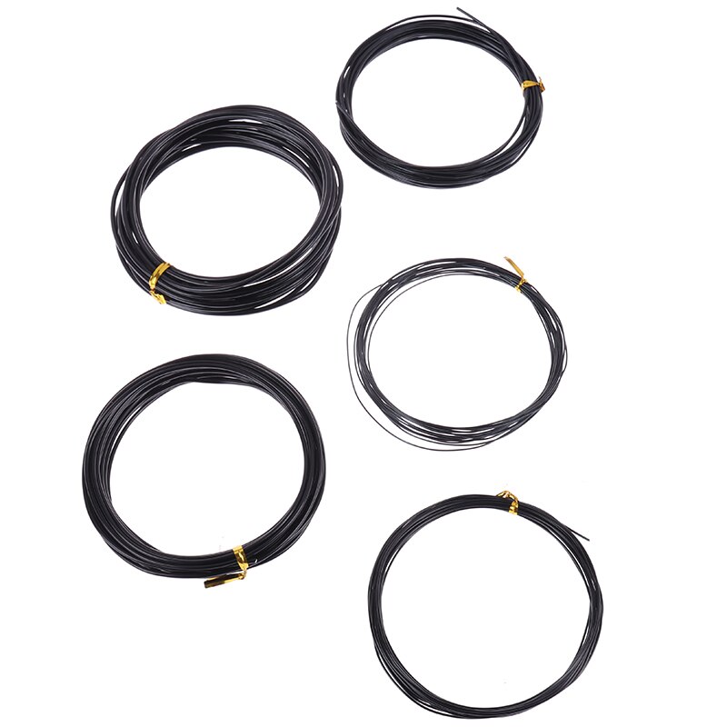 American Bonsai Black Aluminum Training Wire - 4.5mm Thick X 85 Ft (1kg) - Heavy Duty For Shaping Large Branches