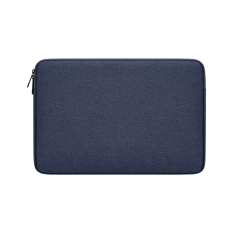 Laptop Sleeve Bag - Shockproof Notebook Case - Fits Macbook, HP, Dell, Lenovo 13.3-15.4 inch: Navy Blue / XL