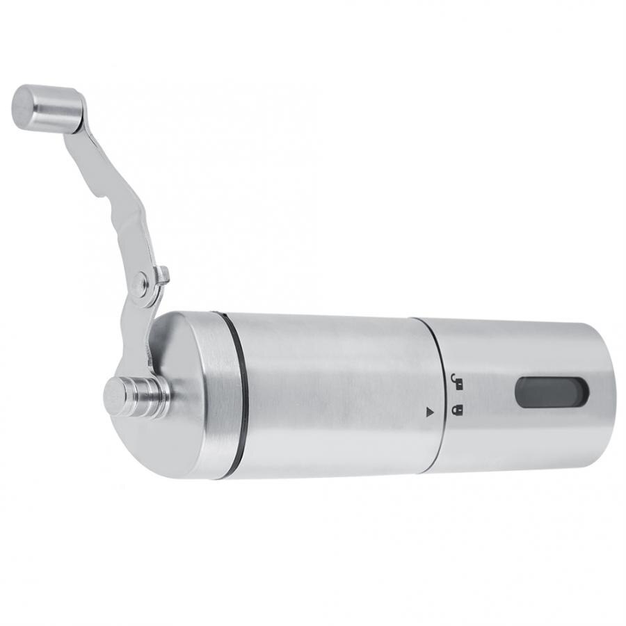 Household Portable Manual Coffee Mill Grinder Stainless Steel Hand Crank Mill Coffee Bean Kitchen Mini Coffee Grinder