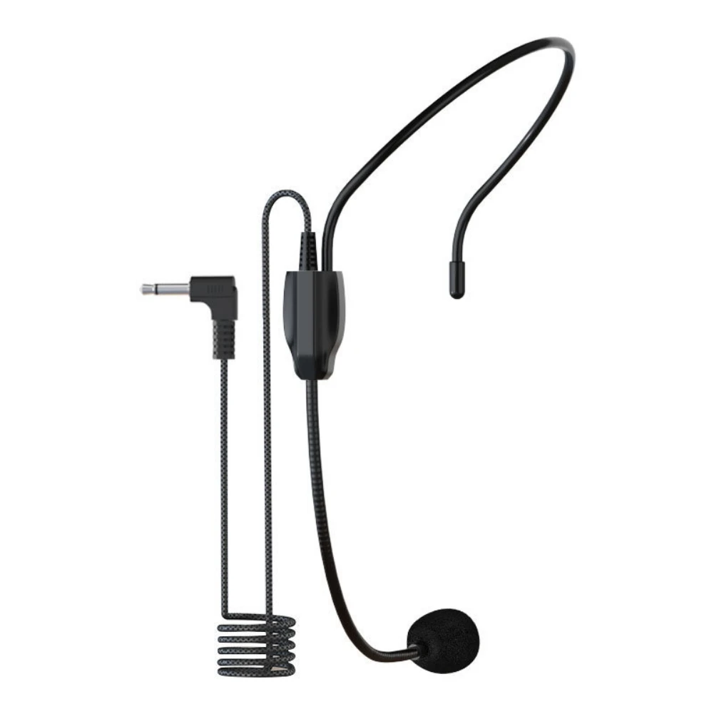 Neues 3,5-mm-Head-Kabelmikrofon-Headset-Minimikrofon zum Unterrichten von kabel gebundenem Mikrofon für Besprechungen