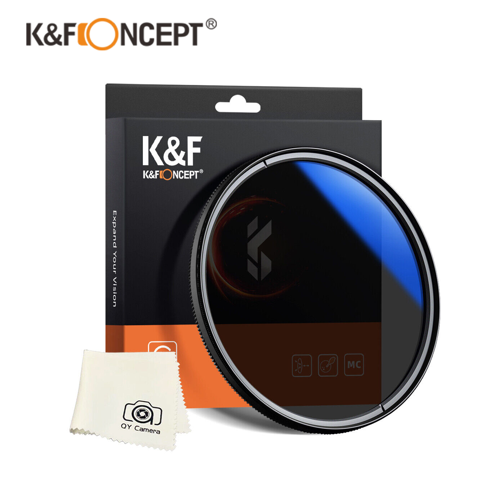 K & f cpl c filtro polarizador circular ultrafino para lente da câmera kf conceito filtro 37mm 46mm 58mm 67mm 72mm 77mm 82mm filtro