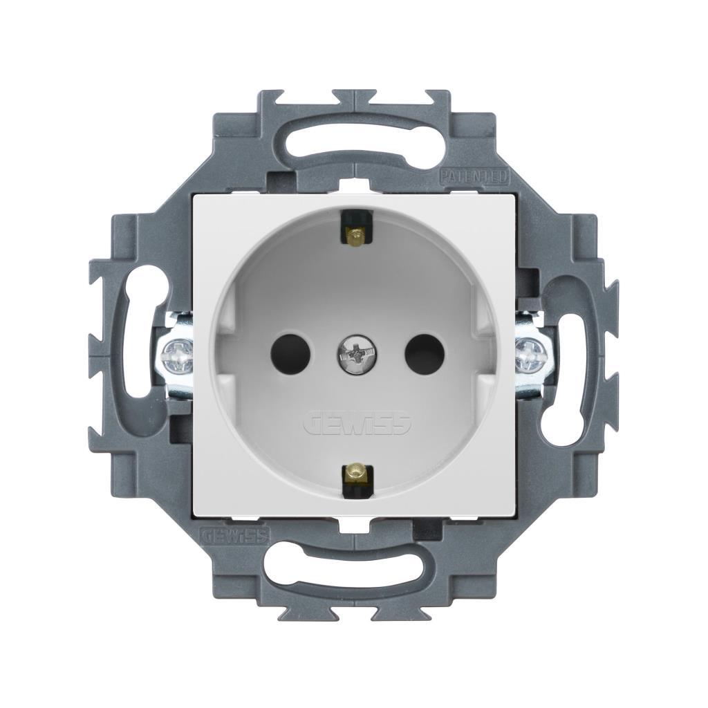 Shucko Socket Wit Vİdali Connector Frameloze
