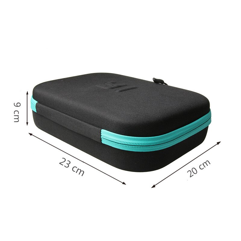 Bolsa de armazenamento portátil, à prova d&#39;água, bolsa de viagem portátil para xiaomi yi 4k para gopro, câmera de ação, caixa original, acessórios da câmera