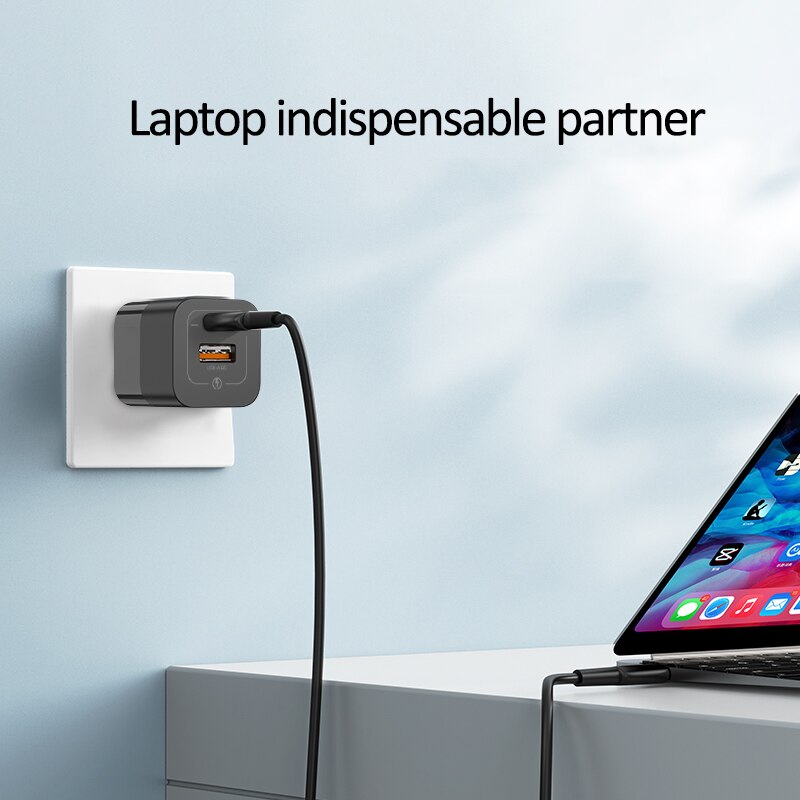ILEPO Mini 33W GAN USB C ładowarka typu C PD szybkie ładowanie dla iPhone 13 12 11 Max Pro XS 8 Plus dla iPad Pro Air Laptop Samsung