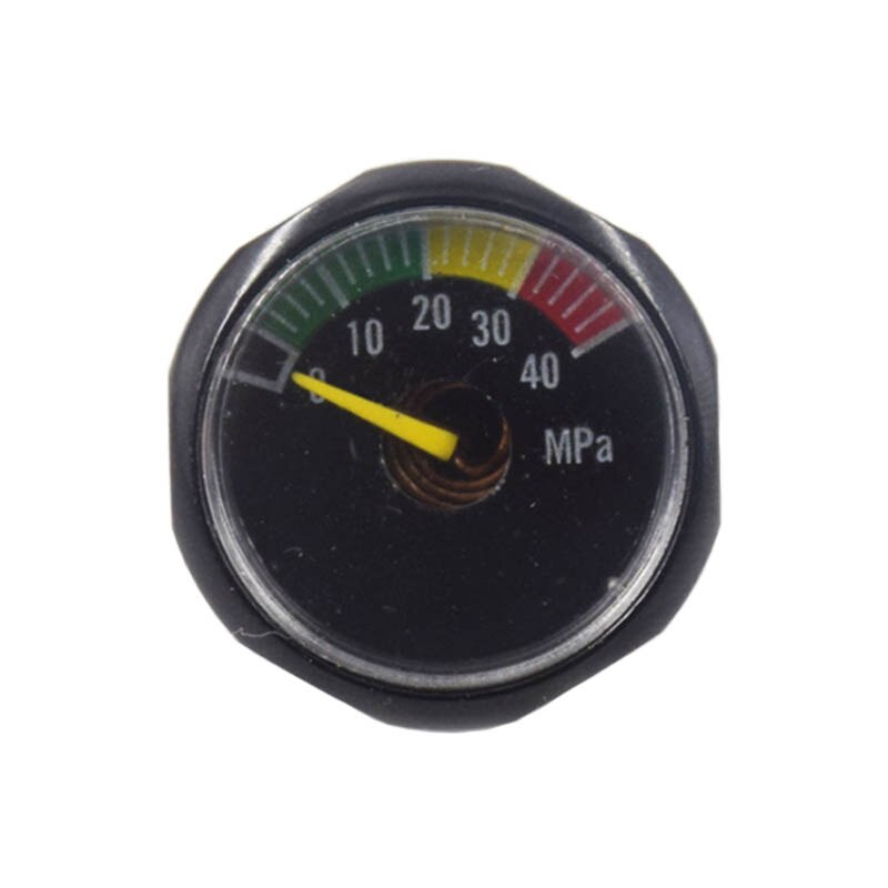 10Pcs X Scuba Dive Psi Manometers Pony Fles Manometer Voor Mini Air Tank Spg 5-40MPa M8 M10 draad Airforce Manometre