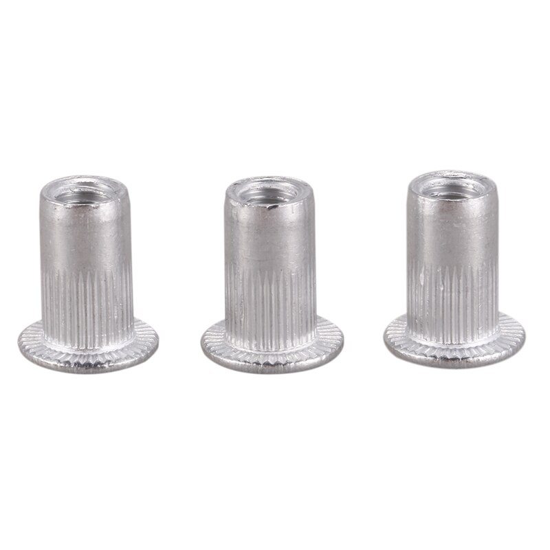 M4x10mm Stainless Steel Threaded Blind Rivet Nut Insert Nutserts 50pcs