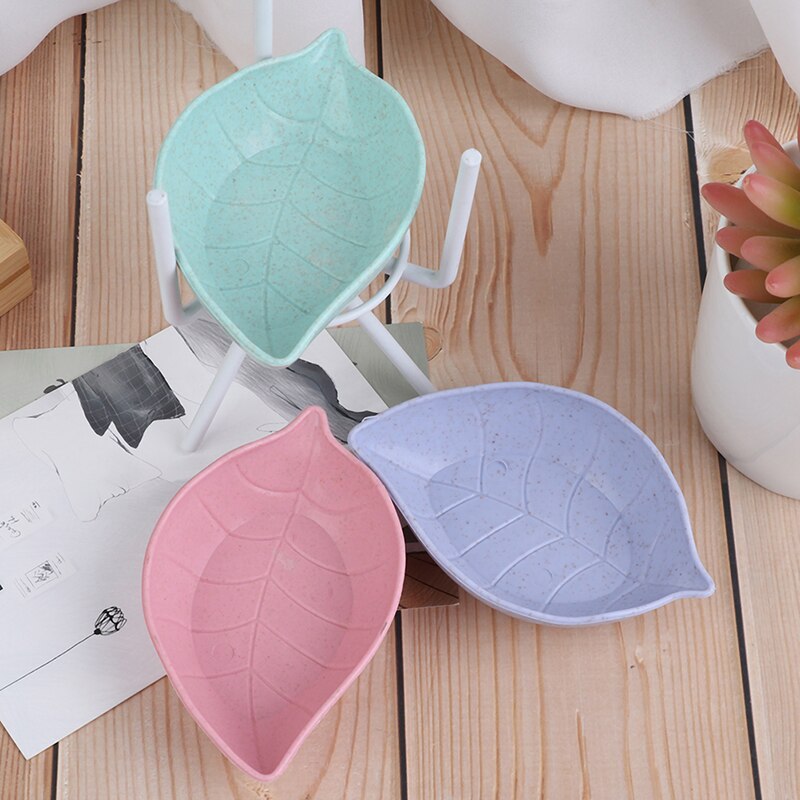 Blader tallerken baby kid bolle hvete halm soyasaus tallerken ris bolle tallerken servise matbeholder forrett tallerkener