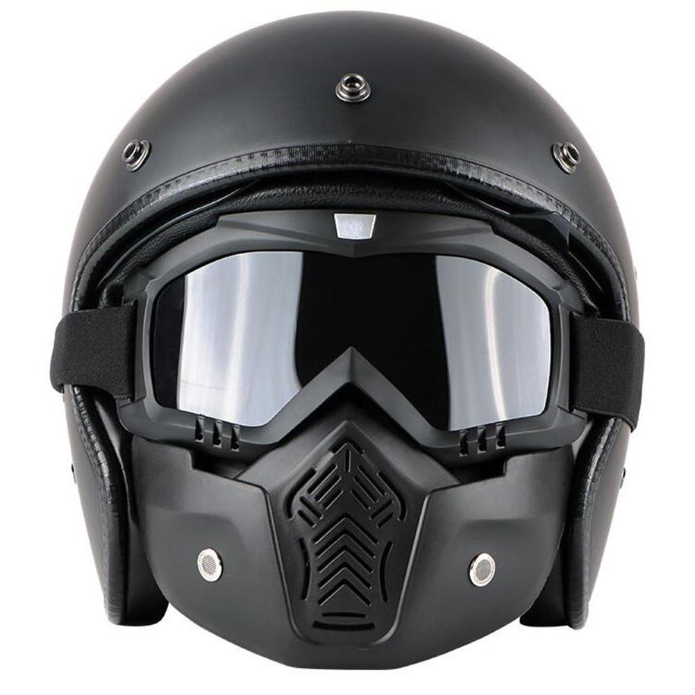 Motorcycle Helmet Riding Goggles Glasses Motocross Anti-Slip Moto Detachable Mask Goggle UV Protection Ski Bike Adjustable