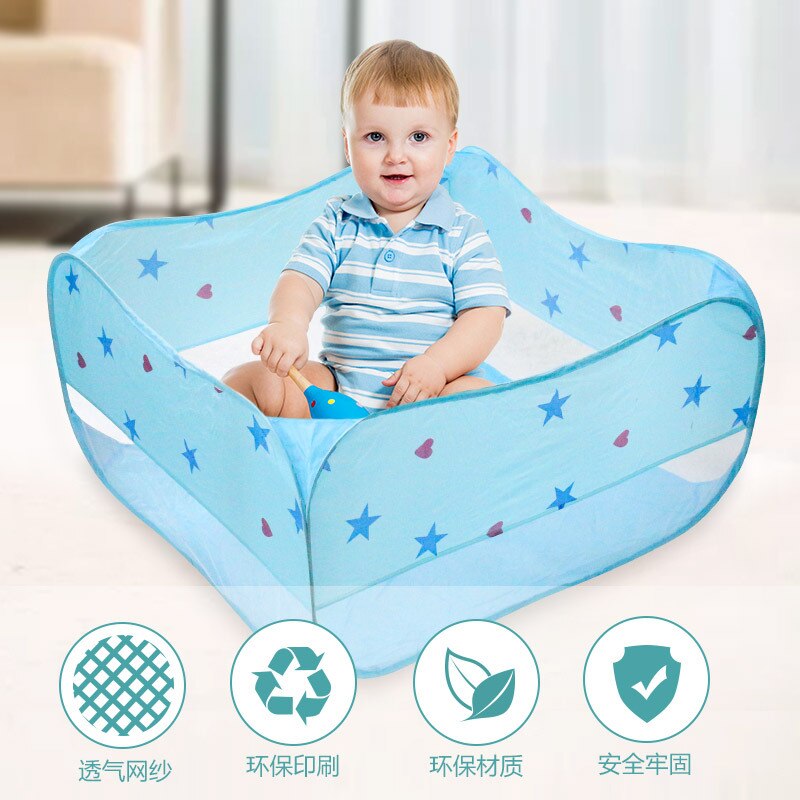 Cow KID'S Tent Quadrilateral Square Oceans Ball Pool Game House 507 Arc-Shaped Gauze