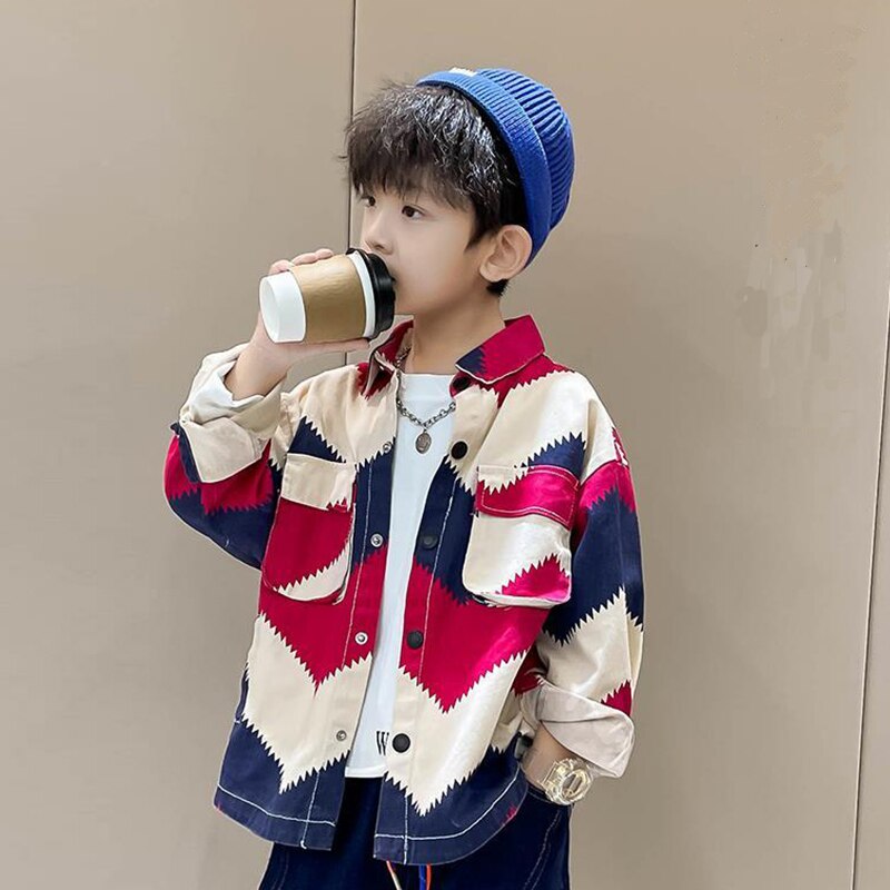 2022 spring Children Outwear kid Boy Coats Autumn Sport outfits Teenage Boys For Jacket Fleece Windbreakers Jacket 4-14y