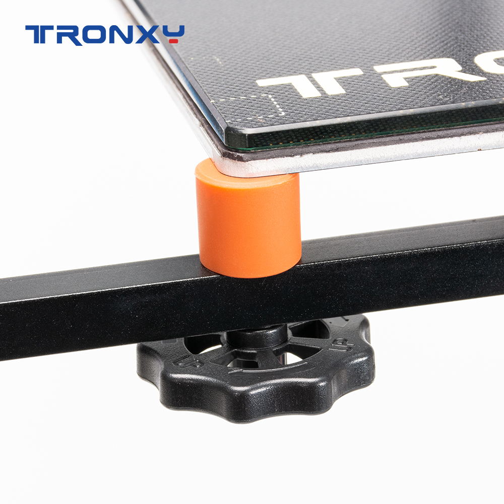 Tronxy M3 Hand Twist Leveling Nuts High Temperature Silicone Solid Spacer Bed Leveling Column 3D Printer Parts