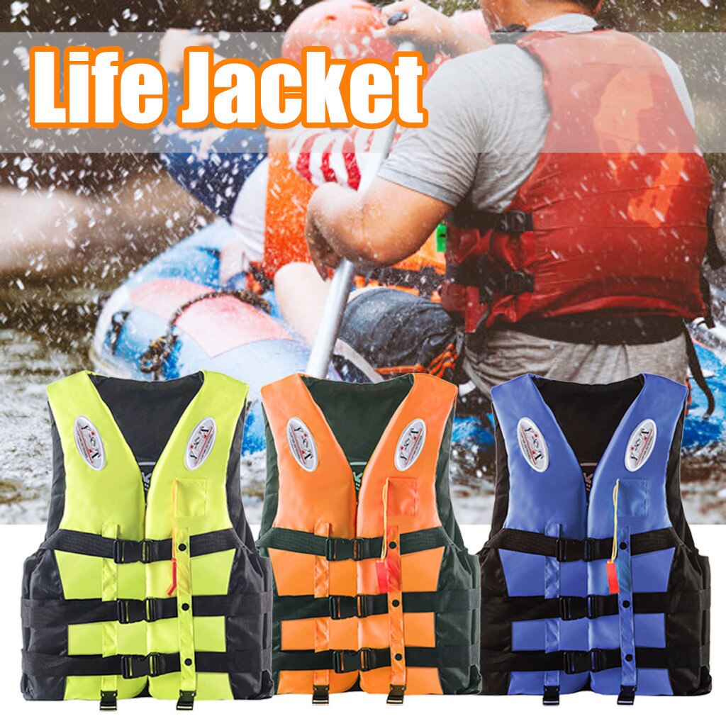 Swimming Boating Ski Drifting Life Vest M-XXXL Sizes Water Sports Man kids Jacket Polyester Adult Watersport Life Vest Jacket