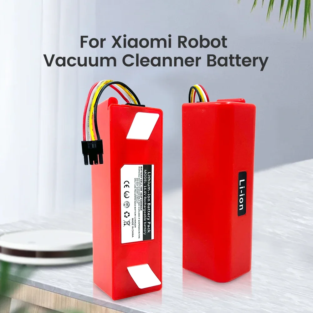 For Xiaomi Roborock S50 S51 S55 T60 E352-00 S502-00 C10 E20 E35 14.4V 5.2AH SC Batteries Vacuum Cleaner Battery Replacement
