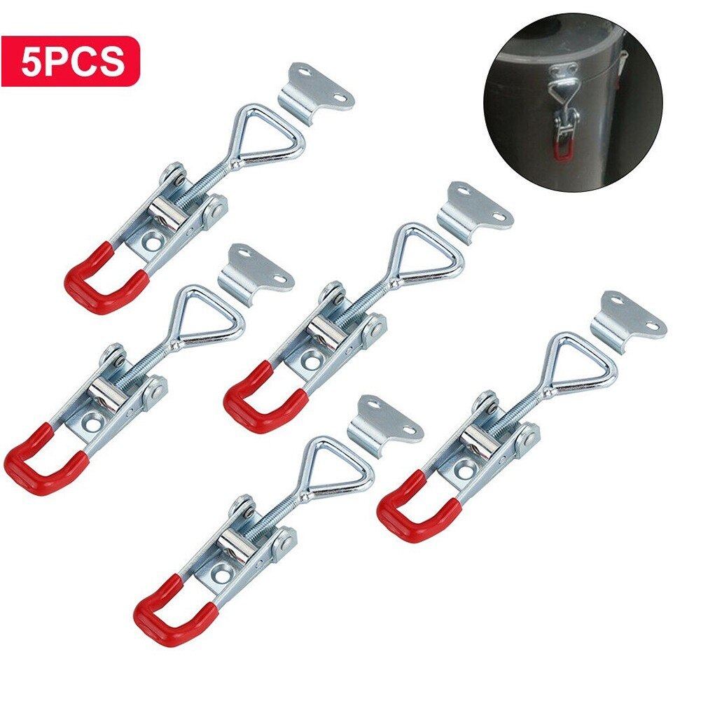 Case Toggle Clamps Catch GH-4001 Galvanized Iron Latch Metal Toggle Clamp