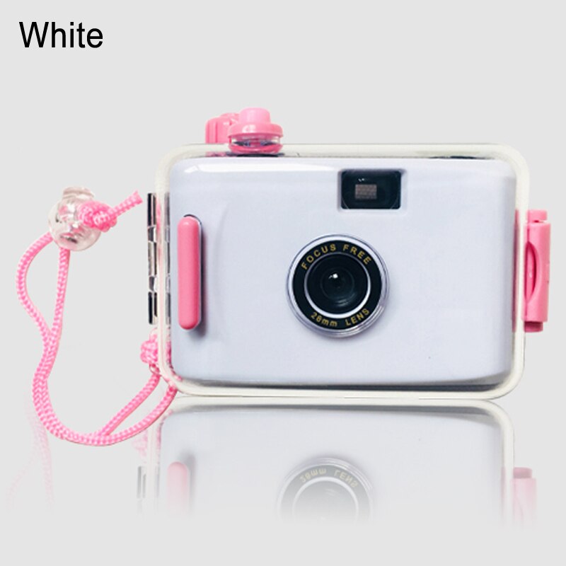 KOMERY Film Camera Children's Camera 3 Meters Underwater Classic Kid’s Camera Best for Children: white / Film camera