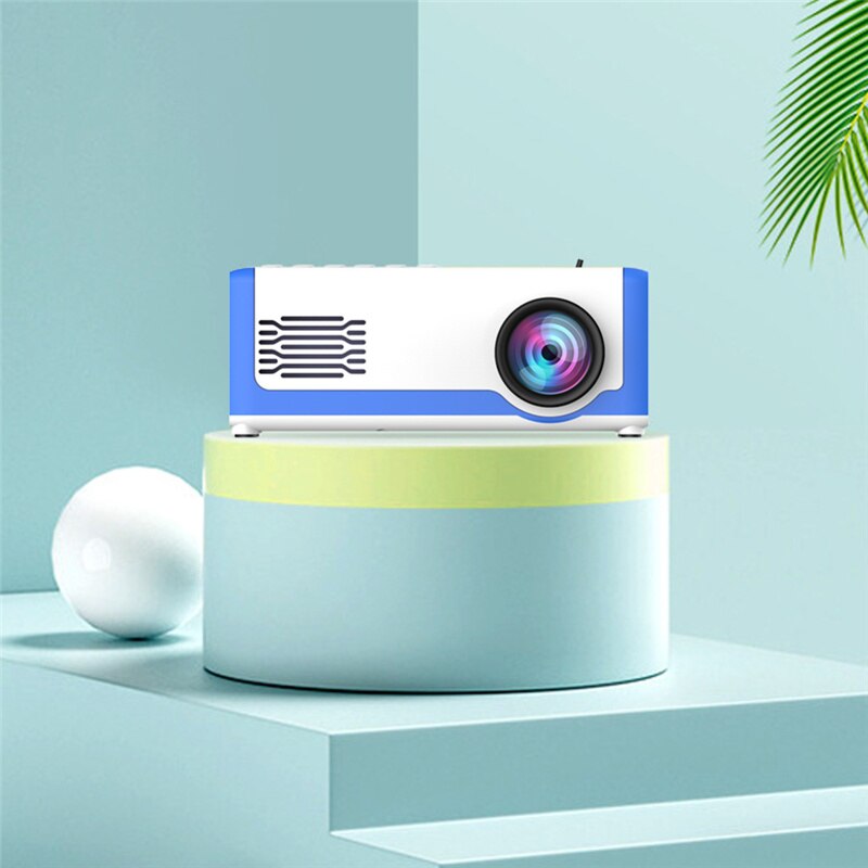 Draagbare Led Mini Projector 1080P Mini Home Projector Met Av Usb Sd Tf Card Usb Draagbare Pocket Beamer Projector mobiele Telefoon