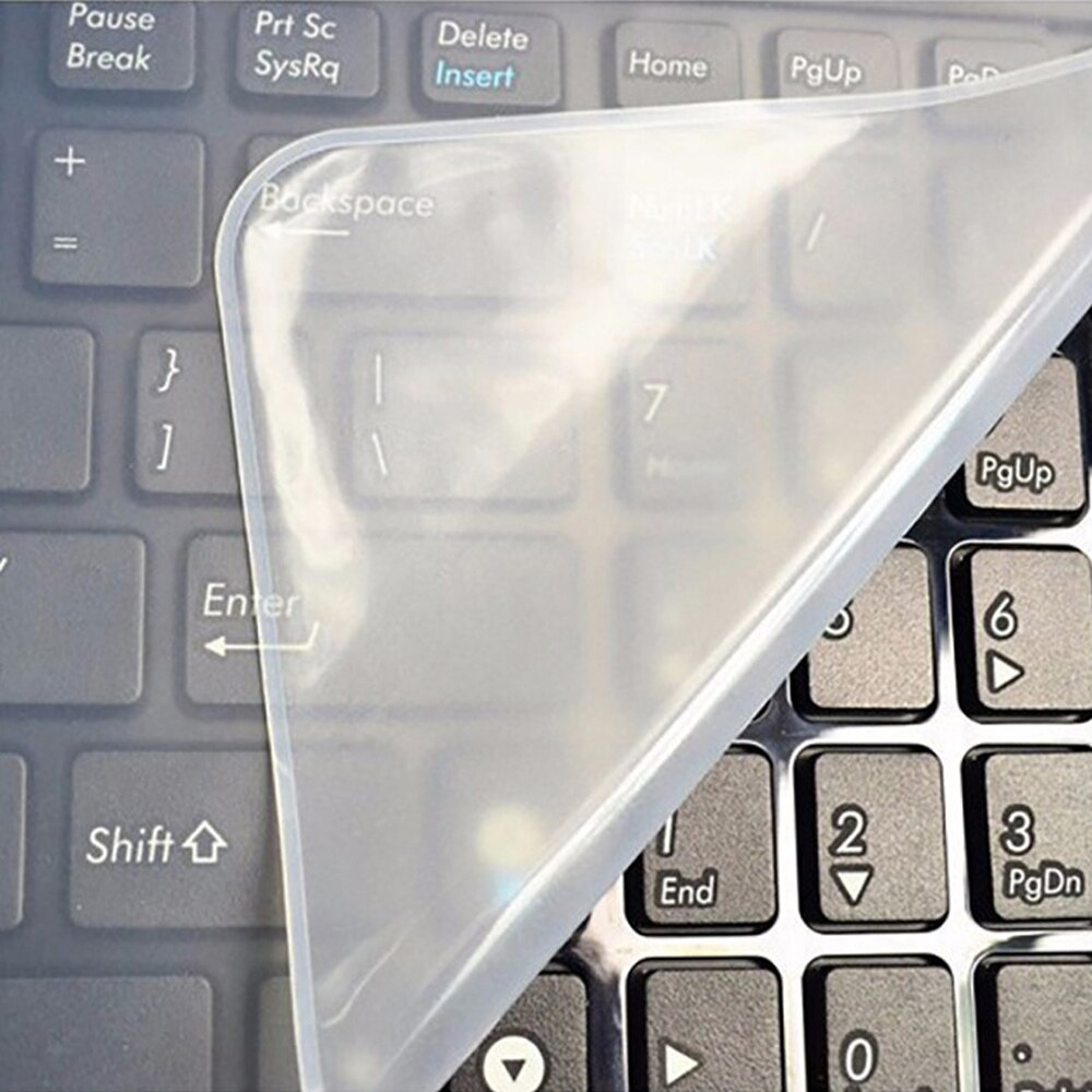Clear Protector Cover Laptop Computer Siliconen Toetsenbord Sticker Voor 14 "Laptop Stickers Universele