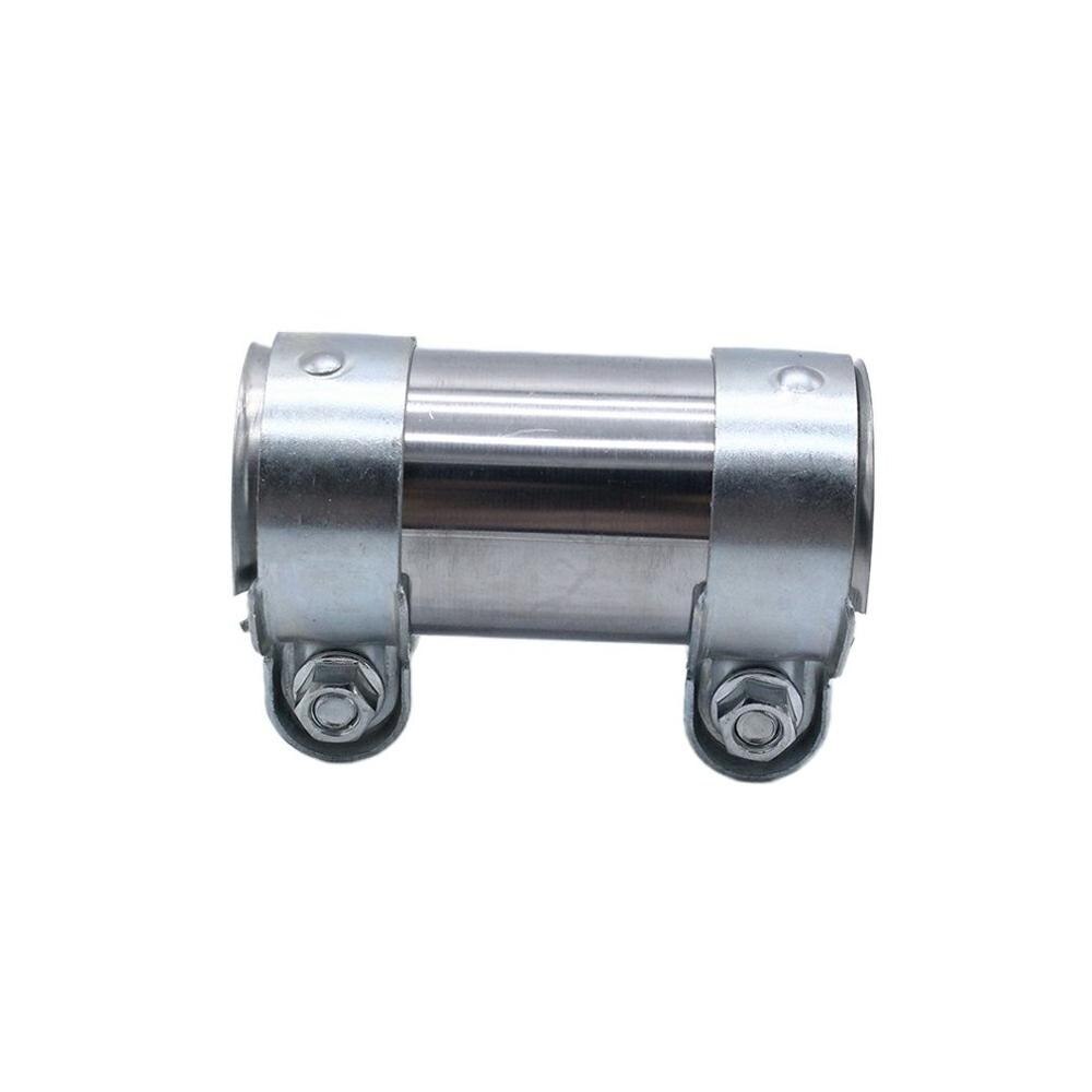 Exhaust Pipe Sleeve Connector Fixture Exhaust Clamp For 2.25" Exhaust Systems Only Exhaust Pipe Clamp