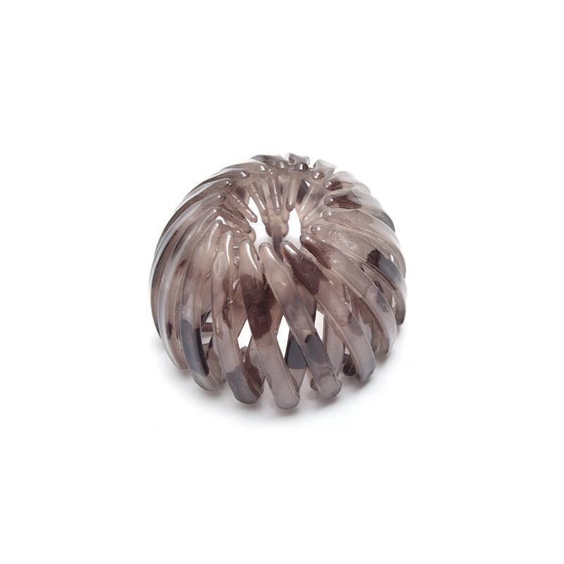 AMORCOME moda kobiety włosy kok pazur dziewczyny klamra do włosów Grab Barrettes Solid Color spinka do włosów ogon klamra włosy w koński ogon akcesoria: A-5