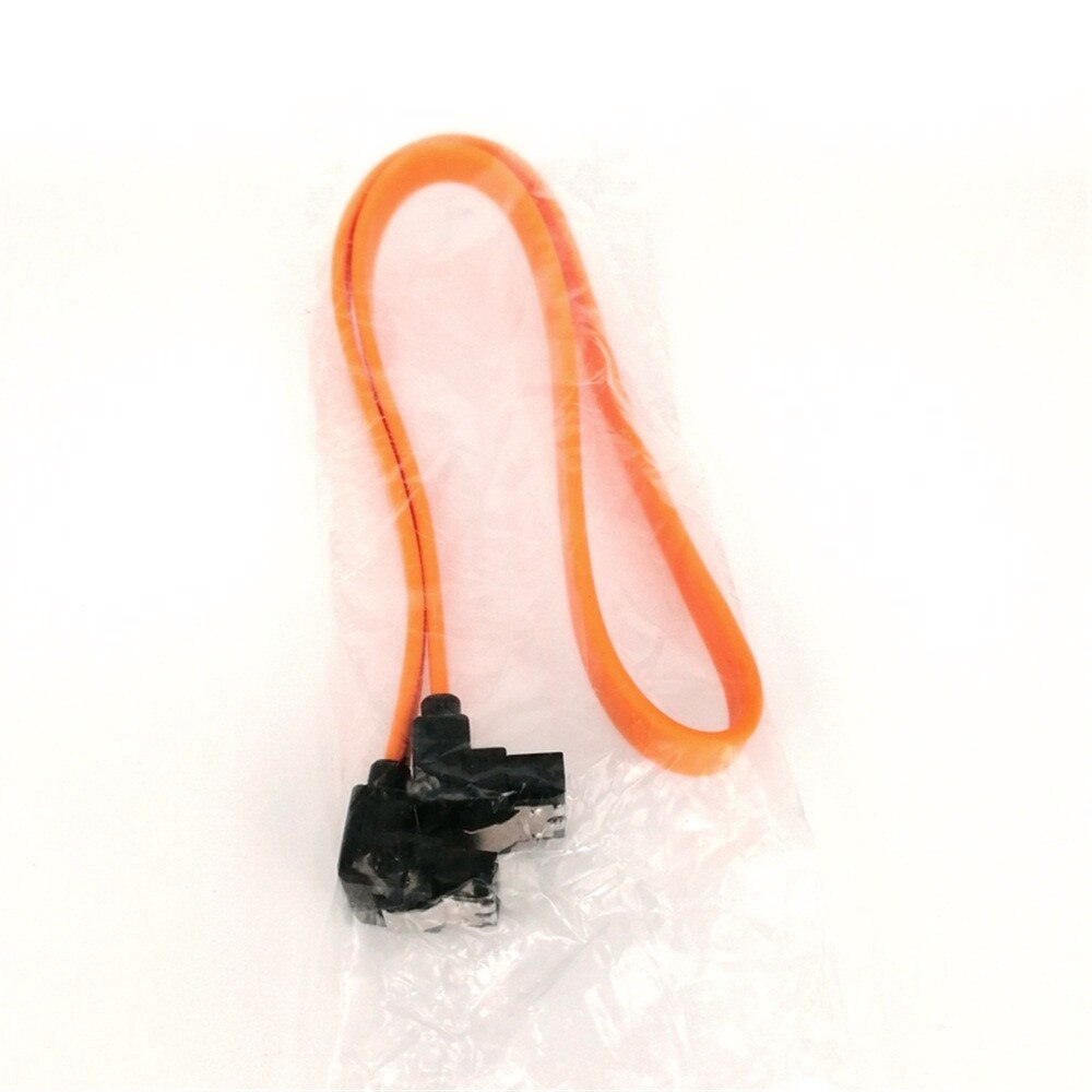 Disco duro Sata 3,0 Iii Sata3 6 gb/S Ssd, Cable de ángulo recto directo de datos, conectores estables profesionales, 45cm, superventas