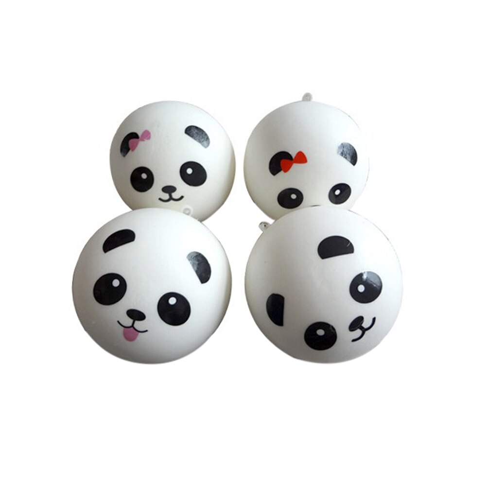 Panda spongieux lente augmentation 7cm Jumbo breloques Kawaii petits pains enfants jouets pendentif squis parfumé porte-clés