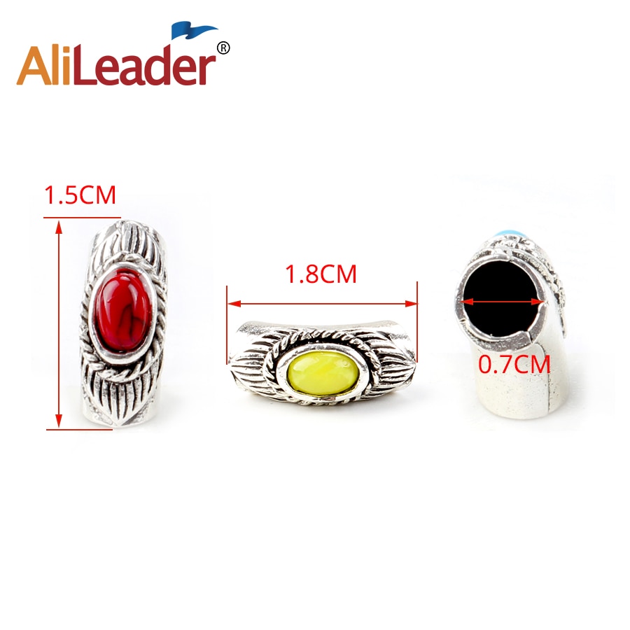 Accesorios para el cabello, anillos para el pelo, de Metal para Dreadbeads microanillos, Micro anillo de 7Mm para extensiones de cabello, 10 unids/lote