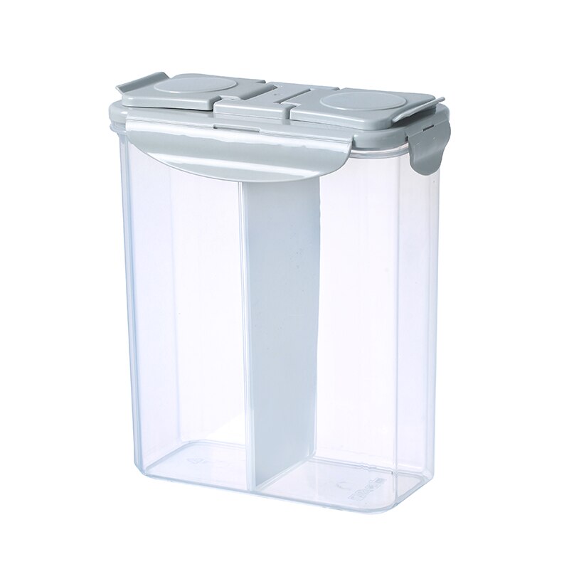 Multi Transparent Four Side Locking Fresh-keeping And Sealed Coarse Cereals Can Snack Box