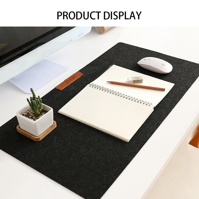 300*600mm feutres chauds tapis de souris de jeu bureau ordinateur portable clavier tapis feutre Non-tissé tissu Simple ordinateur souris pour ordinateur portable tapis de bureau