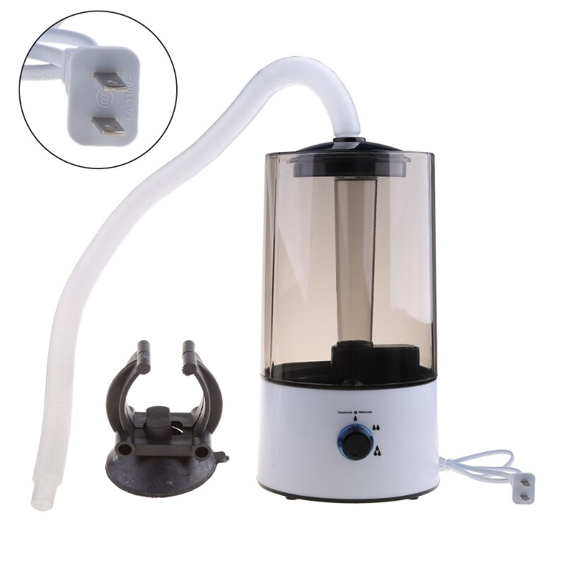 Terrarium Mist Reptile Humidifier Climbing Pet Box Humidifying Atomizer Water Tank Fog Machine for Snake Turtle Lizard: US Plug