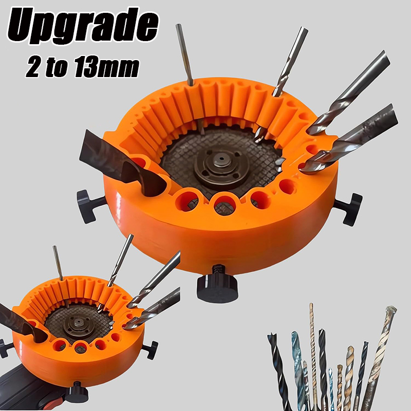 Drill Bit Sharpener Upgrade Multipurpose Drill Sharpener Angle Grinder Drill Bit Sharpener Power Drill Bit Grinding Tool
